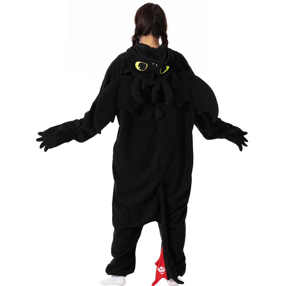 大人の女性のための女性のための黒の動物のパジャマ,ハロウィーンの衣装,コスプレスーツ,クリスマスプレゼント,xxl