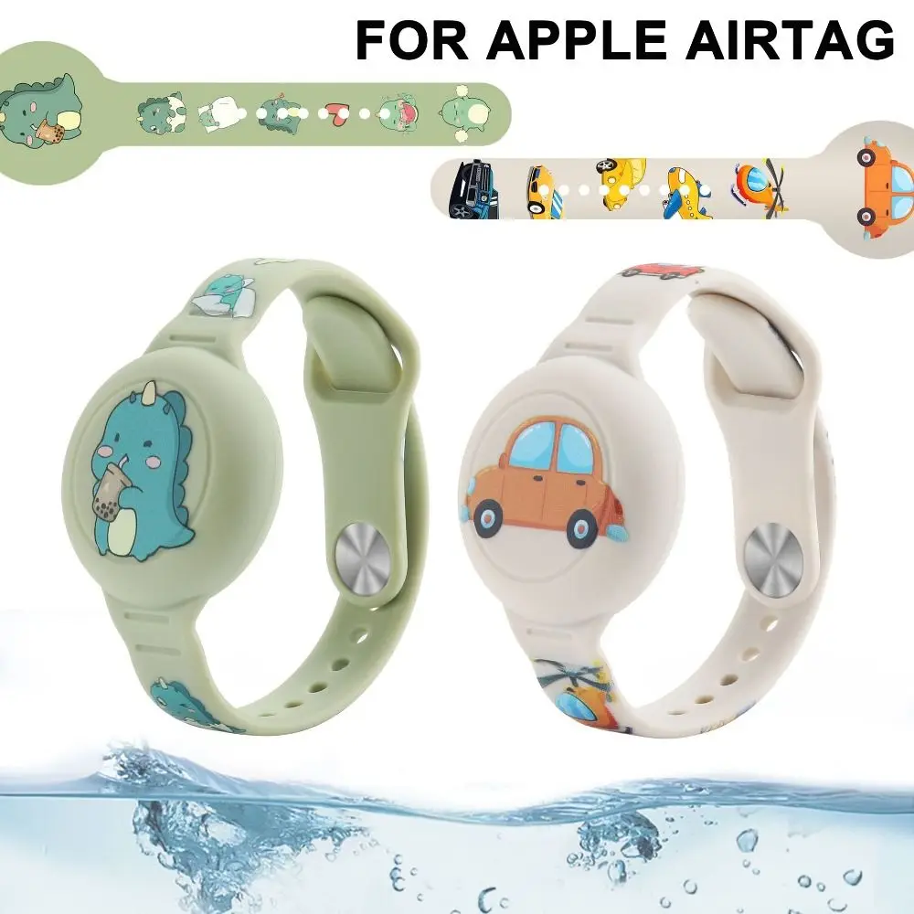 Nowa wodoodporna opaska na nadgarstek Apple Airtag dziecięca silikonowa bransoletka dla dzieci do etui Airtag