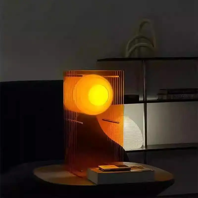 NEW Acrylic Thousand Layer Lamp Design Night Light Bedroom Living Room Atmosphere Light