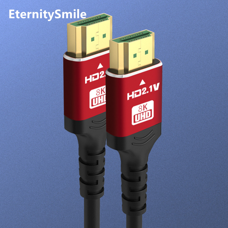 1 1,5 2 3 5m HDMI 8k Kabel 60Hz 2,1 V 4k 144Hz 3D-TV-Computermonitor Projektor ps Spiele konsole Audio und Video