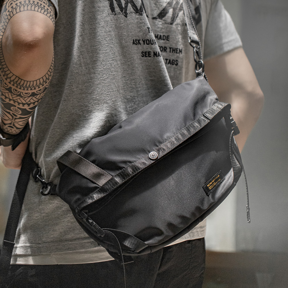 Maden Outdoor Umhängetaschen mit großer Kapazität Herren multifunktion ale Wandern Radfahren Reise verstellbarer Riemen Schulter Umhängetasche