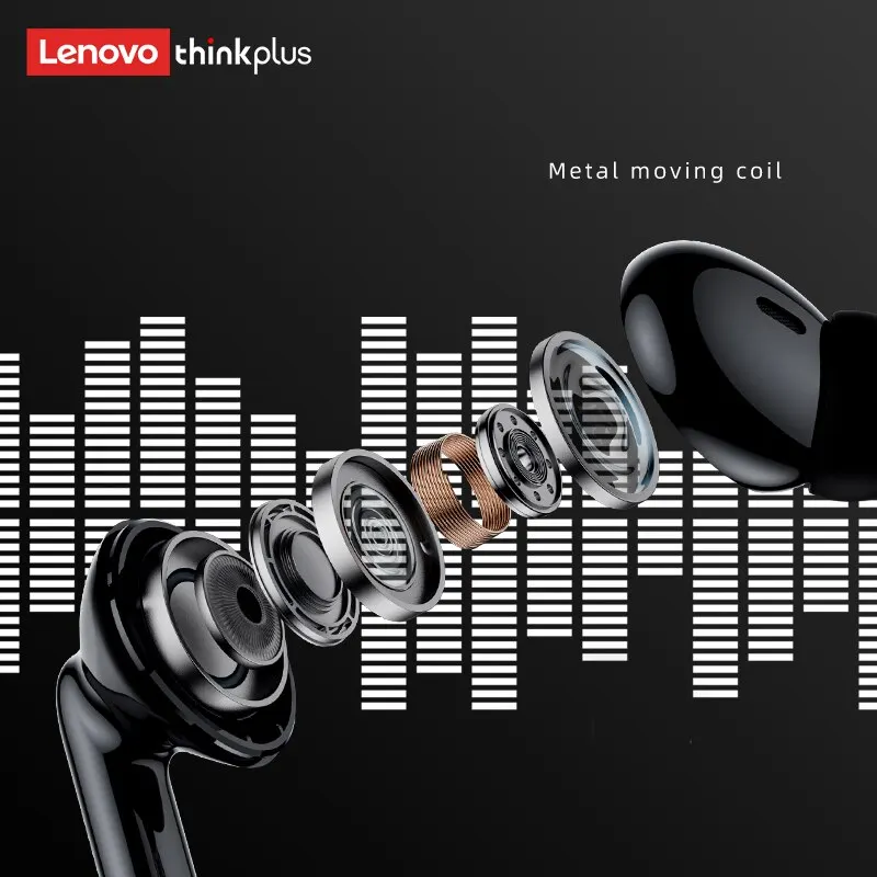 기존 Lenovo XT88 TWS 무선 이어폰 Bluetooth 5.3 듀얼 마이크 스테레오 소음 감소베이스 HIFI 터치 컨트롤 이어 버드