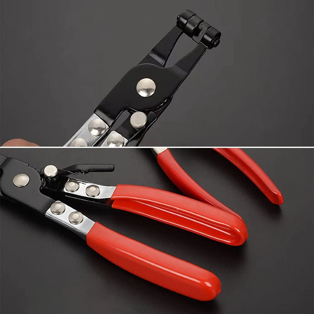 คีมอัตโนมัติเครื่องมือกําจัดสําหรับท่อน้ําท่อแบนแหวนหลอด Clamps ชุดซ่อมรถจักรยานยนต์รถบรรทุกรถพ่วงรถอุปกรณ์เสริม