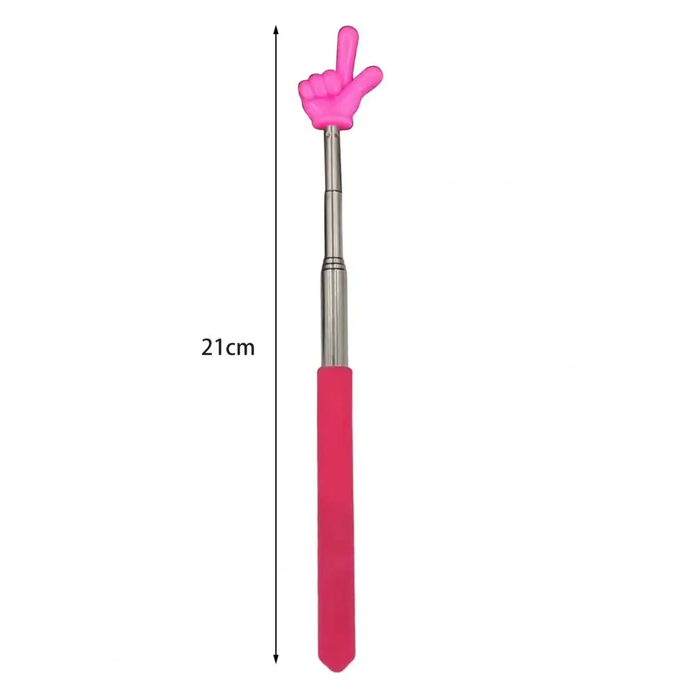 21cm Finger Pointer Stick Professional Telescopic Teachers Point Handheld Pointer Stick Retractable For School Classroom Teacher