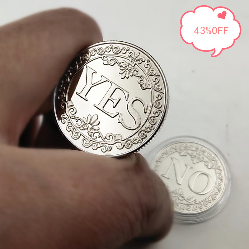 Moneda de 25mm de diámetro, insignia conmemorativa de la decisión, colección chapada en relieve de doble cara, colgante para recoger monedas