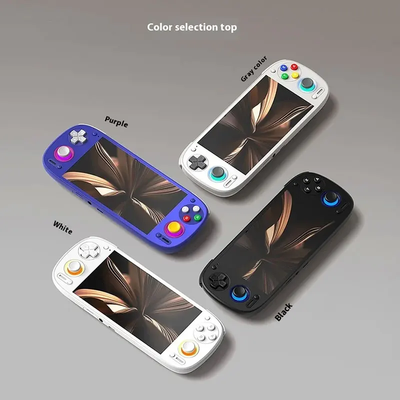 Retroid Pocket 5 Handheld Game Console 5.5'' AMOLED Screen Android13 Joystick RGB Lighting Effect Active Cooling Video Games
