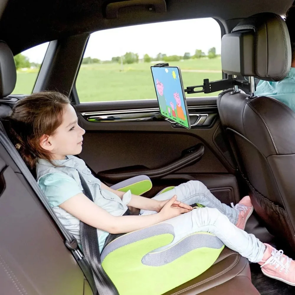 Soporte Universal para tableta de coche, soporte para almohada trasera telescópica de 5 a 13 pulgadas, suministros para reposacabezas de asiento