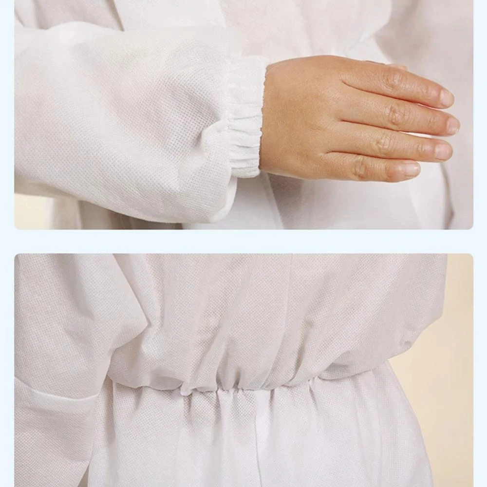 Monos protectores transpirables a prueba de polvo para niños, traje aislante con capucha, vestido de cuerpo completo desechable, disfraz de juego antiincrustante