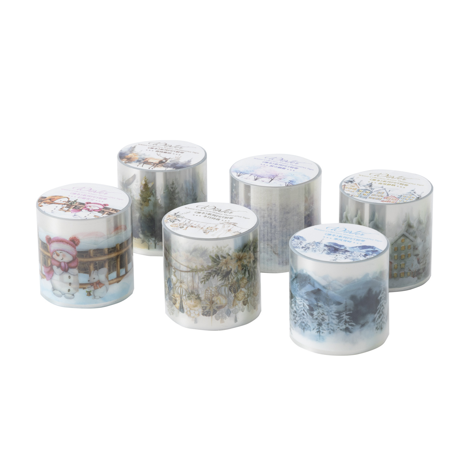 1pcs/lot Decorative Adhesive tapes severe winter Scrapbooking DIY Scrapbooking Stickers