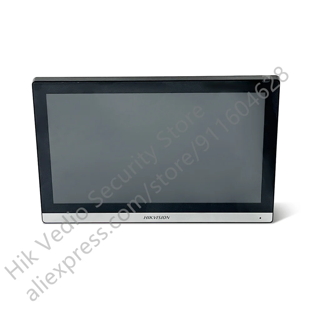 Hikvision video-intercom IP-gebaseerd binnenstation DS-KH6350-WTE1 7-inch IPS touchscreen standaard POE WIFI draadloze monitor