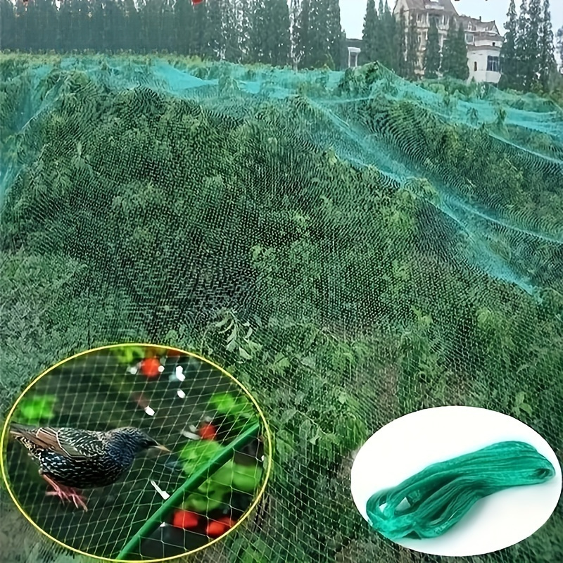 Rete da giardino rete tessuta verde proteggi piante frutta fiori alberi recinzione elasticizzata rete durevole ferma uccelli animali