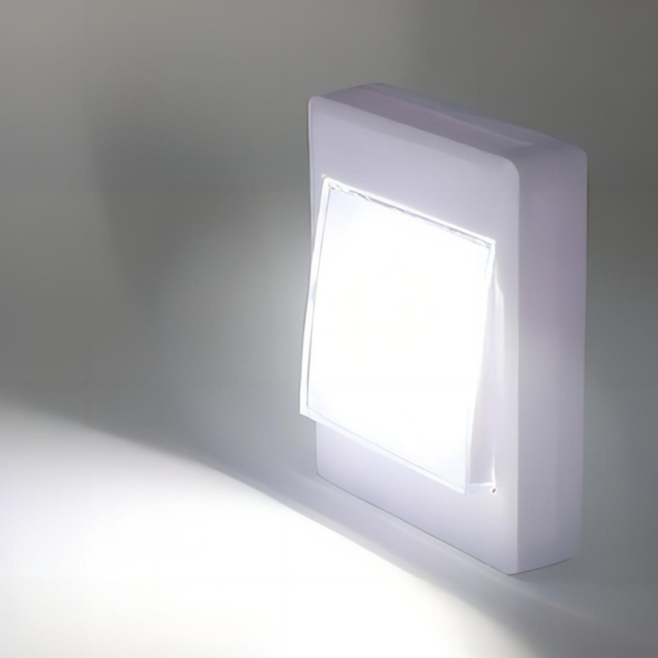 UooKzz Super Bright COB Switch LED Night Light Battery Operated LED Wall Lamp Wireless Closet Under Cabinet Lights For Kitchen