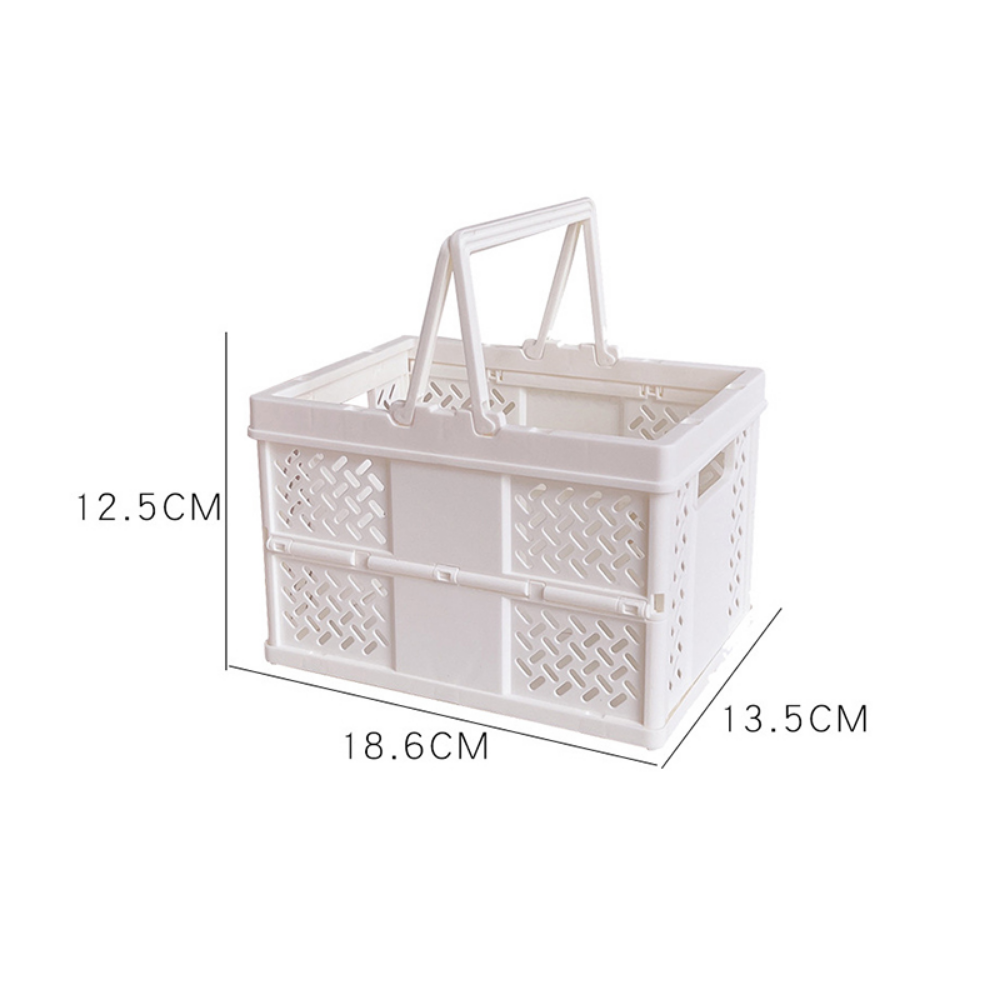 Mr. Paper 6 Style INS Style Folding Storage Basket Multi-Function Stationary Holder Office Desk Accessories