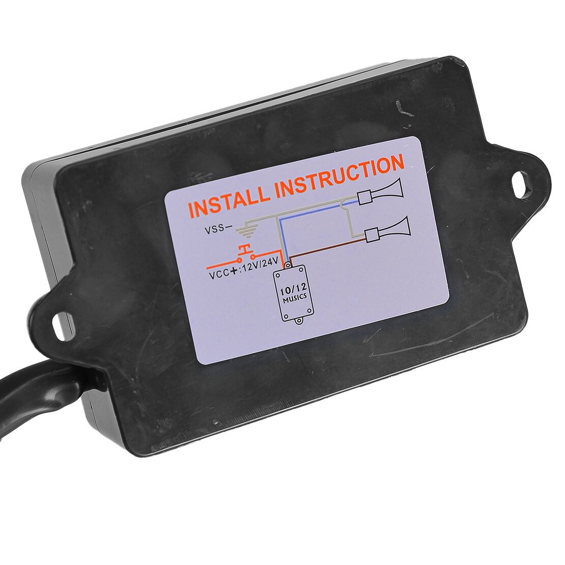NEW Nhay 3+Pro Music Rapid Horn Relay Controller 12-24V 8Tones Fit for Motorcycle Car Marine Boat