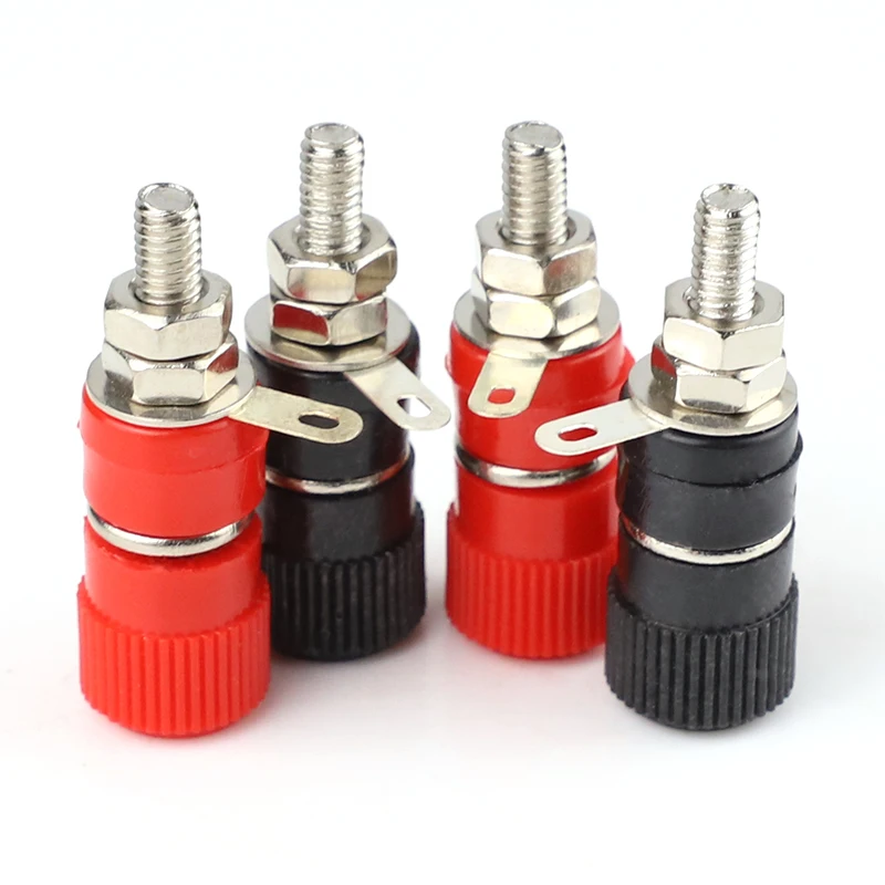10 ชิ้น JS-910B 999B Binding โพสต์เทอร์มินัลปลั๊กกล้วย 4 มิลลิเมตรซ็อกเก็ต 4 มิลลิเมตรขั้วต่อสําหรับเครื่องขยายเสียง Arduino