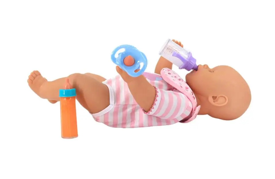 Zestaw do karmienia lalki znikającej dla dziecka dla lalki Reborn, wiele akcesoriów dla lalek, najlepszy prezent urodzinowy dla dzieci.