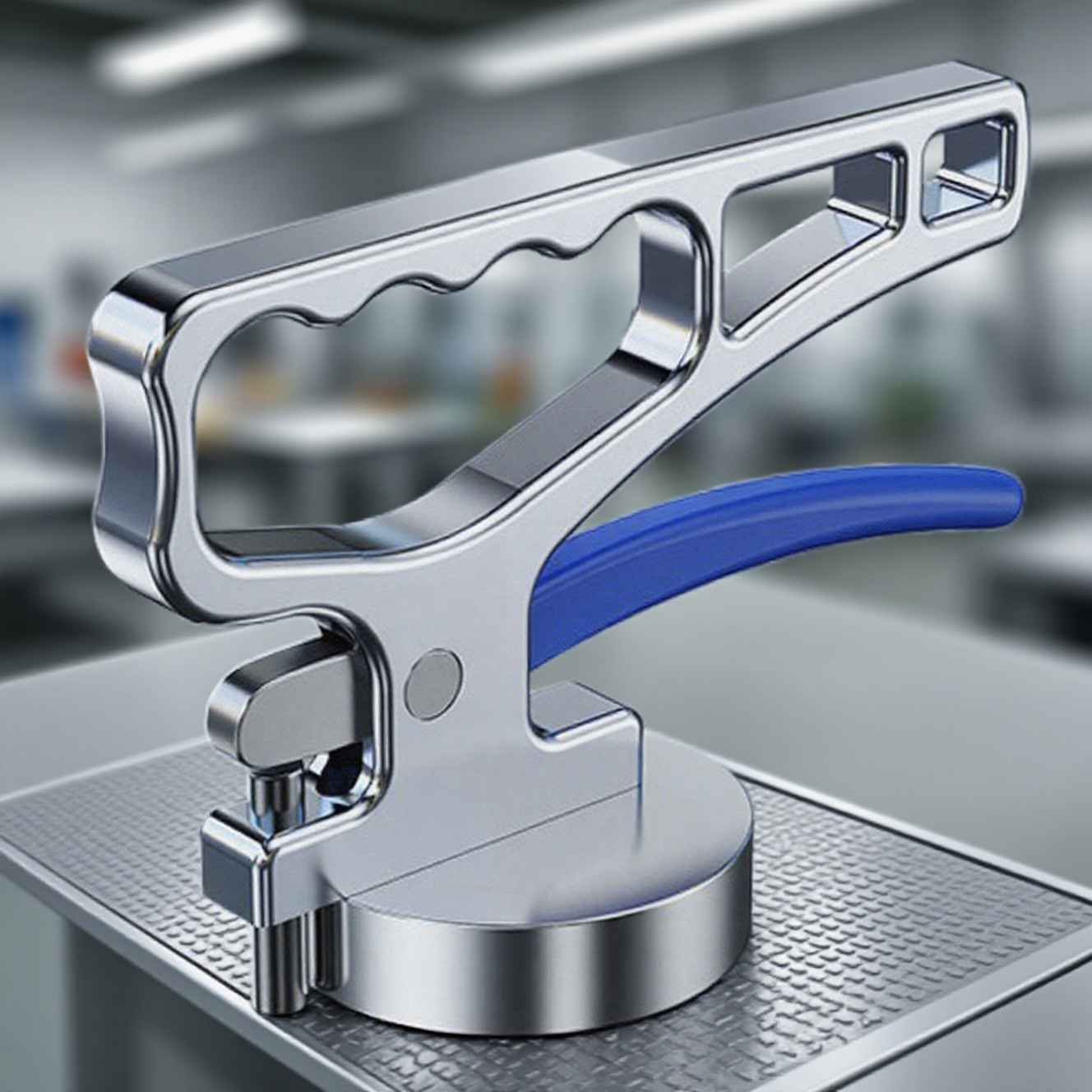 Ferramenta de captação magnética forte, ventosa de manuseio de carga de 30/60kg para placa de ferro, molde de aço, alimentador de corte a laser, ímã de elevação