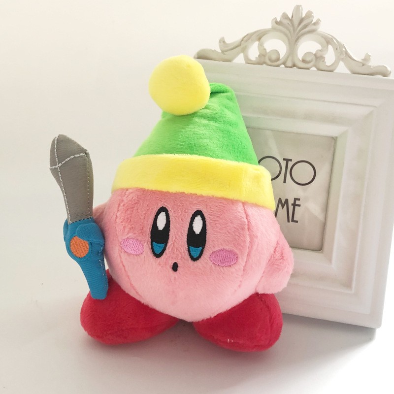 Kawaii Anime Star Kirby Plüschschwert Kirby Magolor Waddle Dee Gefüllte Peluche Hochwertiges Spielzeug Tolles Weihnachts- und Geburtstagsgeschenk