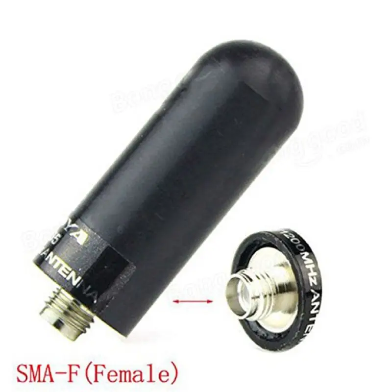 NAGOYA NA-805 SMA Weibliche Dual Band Kurze Antenne 144/430/1200Mhz für BAOFENG Radio UV-5R UV5RA UV5R original J60A
