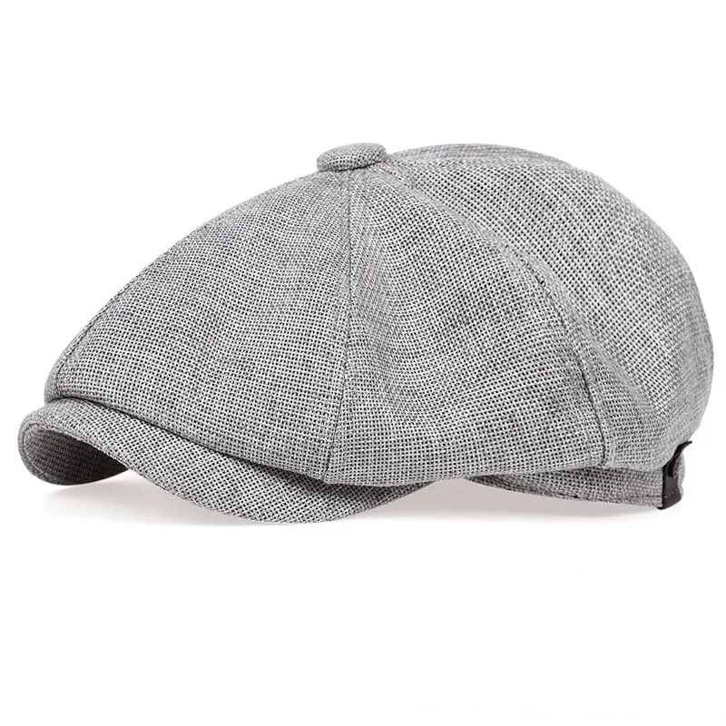 Nieuwe Mode Krantenjongenspet Heren Twill Katoenen Hoed 8-paneels Hoed Baker Caps Retro Gatsby Hoeden Casual Merk Cap Baret voor schilder hoed
