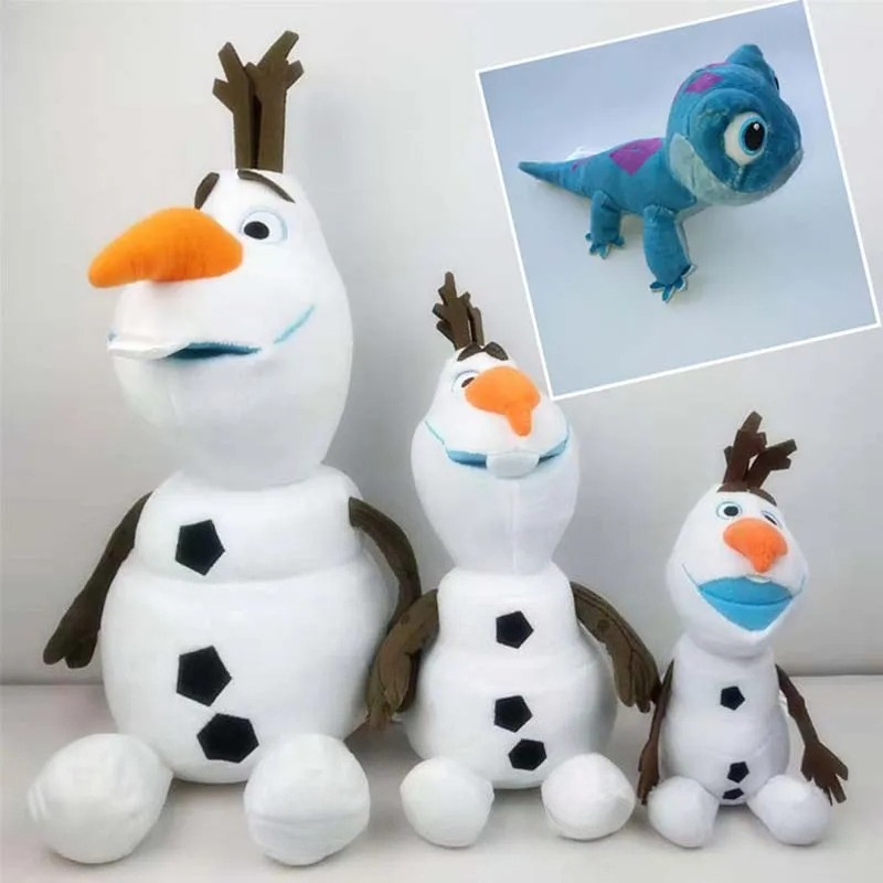 Disney congelado elsa anna princesa boneca de pelúcia olaf boneco de neve gelo sven flareon bruni brinquedo meninas crianças presentes de natal