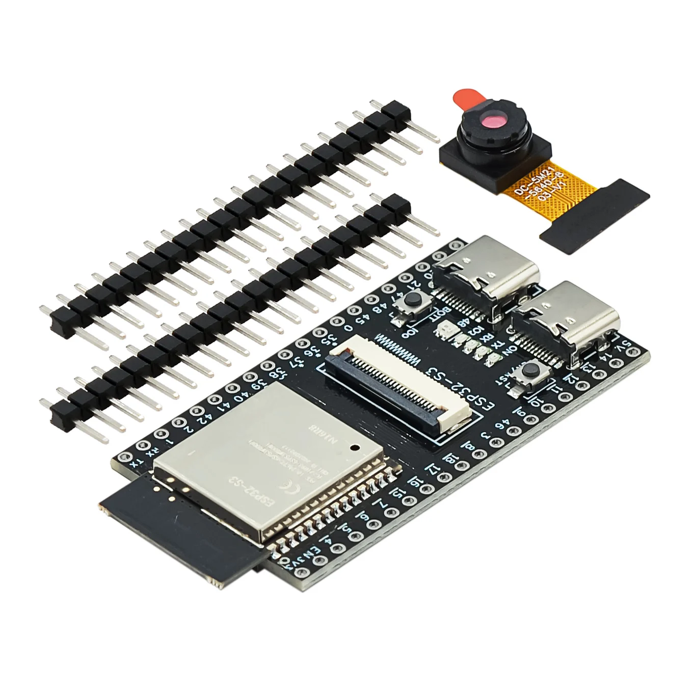 Tablero de desarrollo de cámara ESP32-S3 WROOM N16R8 WiFi + módulo Bluetooth OV2640/5640 Cámara