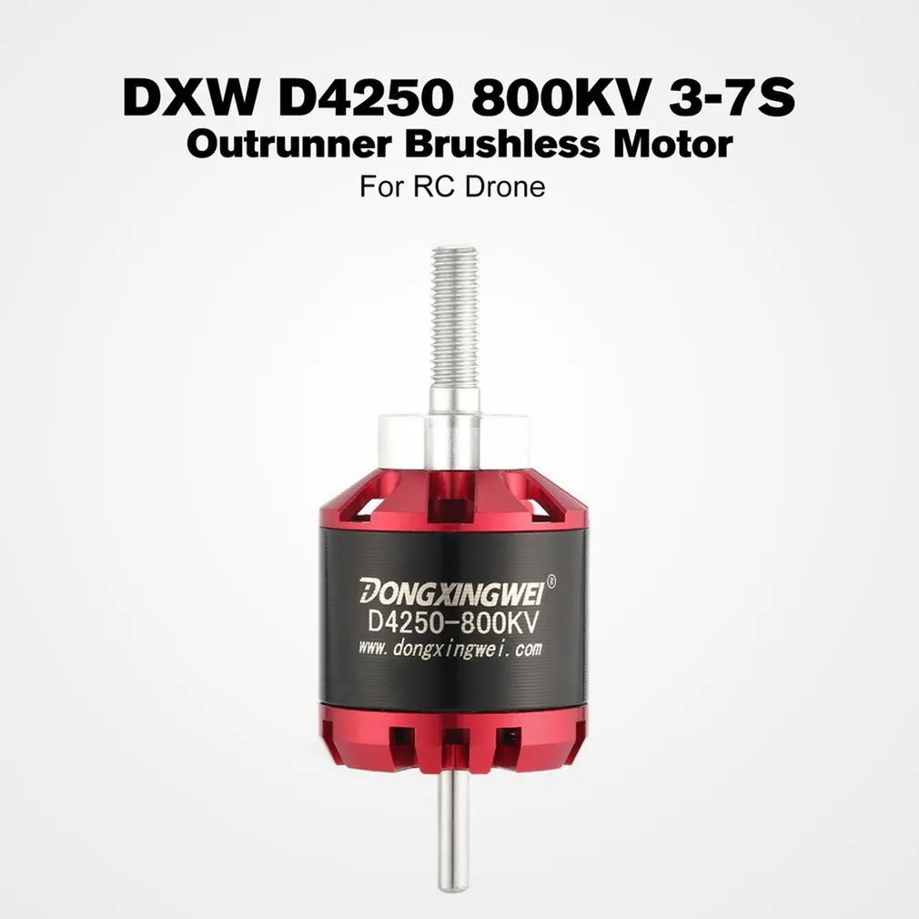 Silnik bezszczotkowy Hot DXW D4250 800KV 3-7S do RC FPV Samolotów Dronów Części Samolotów Quadcopterów Multikopterów Akcesoria