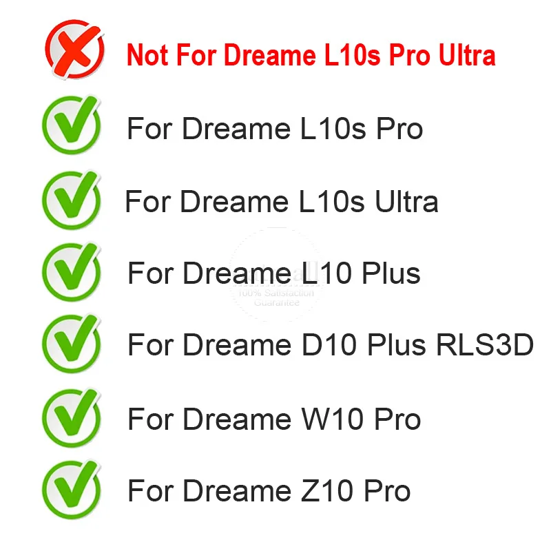 Filtro HEPA de repuesto para Dreame L10s Pro / L10s Ultra / L10 Ultra / D10 Plus / W10 Pro / Z10 Pro, filtros de aspiradora, piezas de repuesto