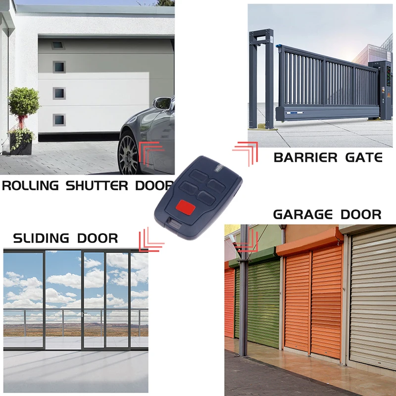 BFT B RCB02 RCB04 MITTO 2 4 Código variable 433,92 MHz Control remoto para puerta de garaje Compatible con BFTMITTO2MITTO4 RCB02 RCB04 KLEIO