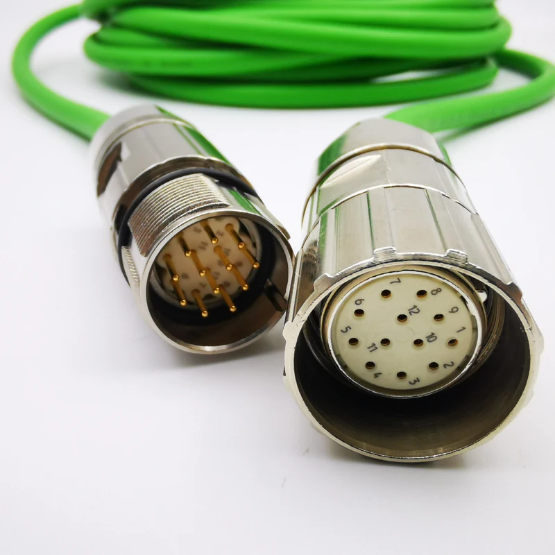 6FX8002-2CB54-1CA0 Предварительно установленный кабель для инкрементального энкодера TTL Гибкий сигнальный кабель 5 В Кабель управления