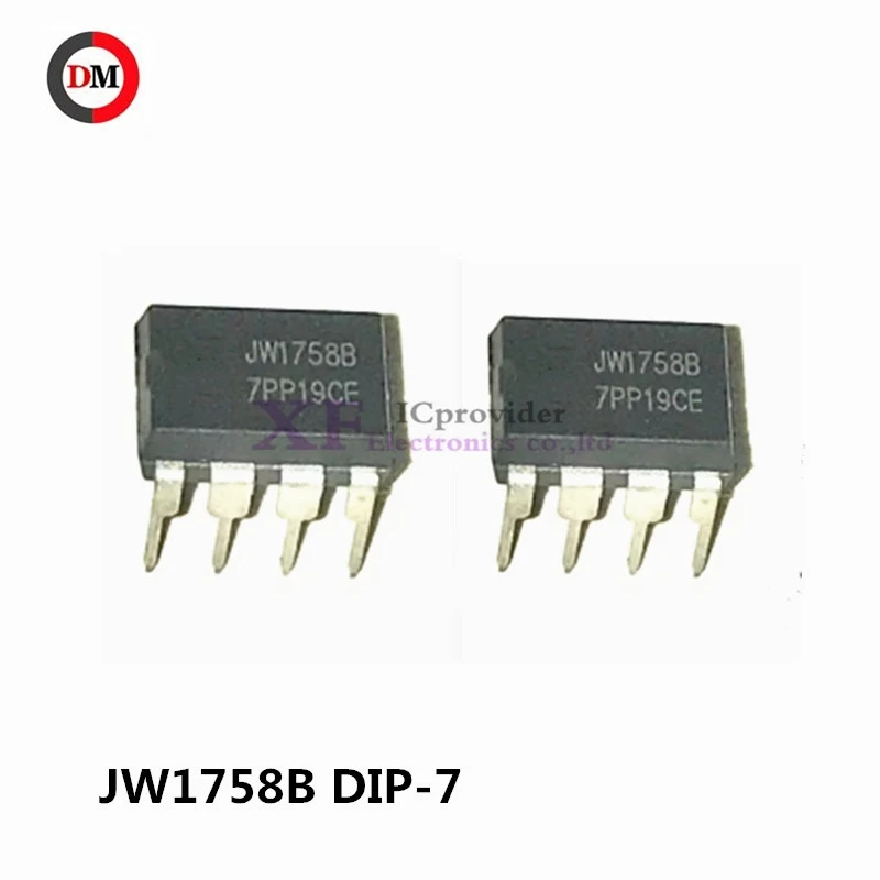 10pieces New JW1758B JW1758 1758 DIP-7 inline LED non isolated drive controller