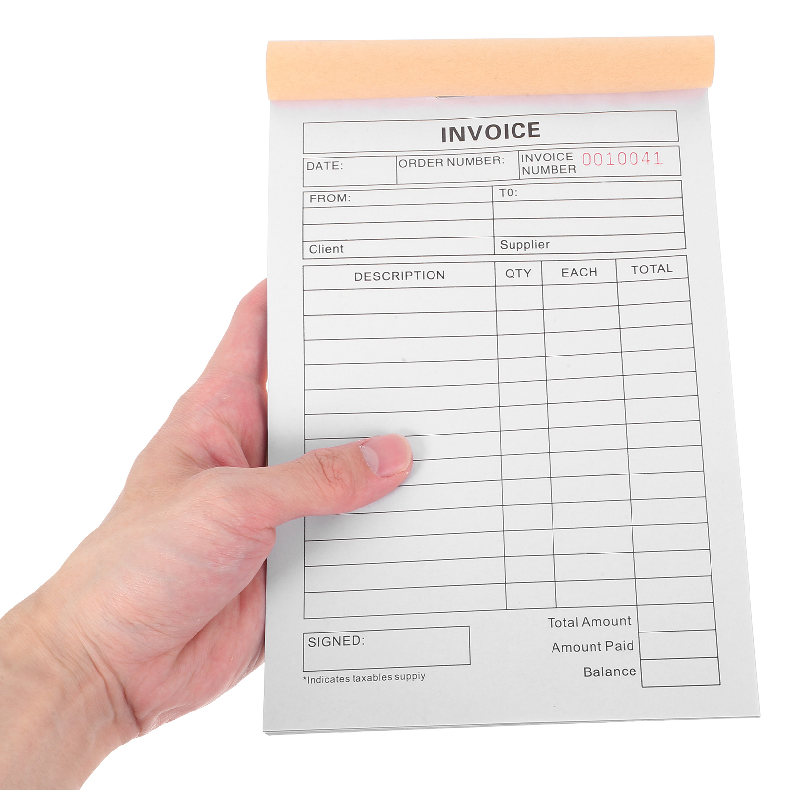 2 stücke Rechnung Buch Kleine Unternehmen Ordnung Empfang Rechnung Pad Für Handwerk Fotografen Restaurants Floristen Shop Verwenden