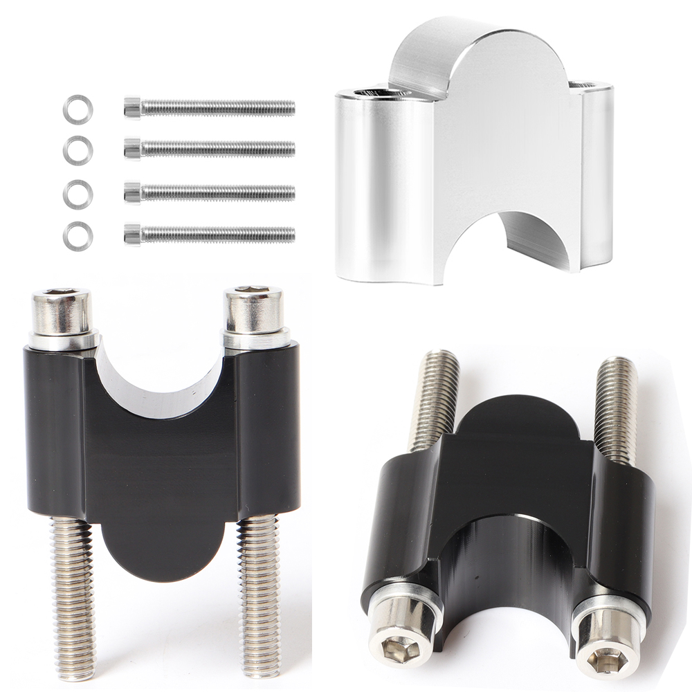 Motorrad Lenker Riser Bar Montieren Griff Clamp Universal 28mm 1 1/8 "22mm 7/8" Für Honda für BMW R1200gs Für Yamaha MT07 MT09