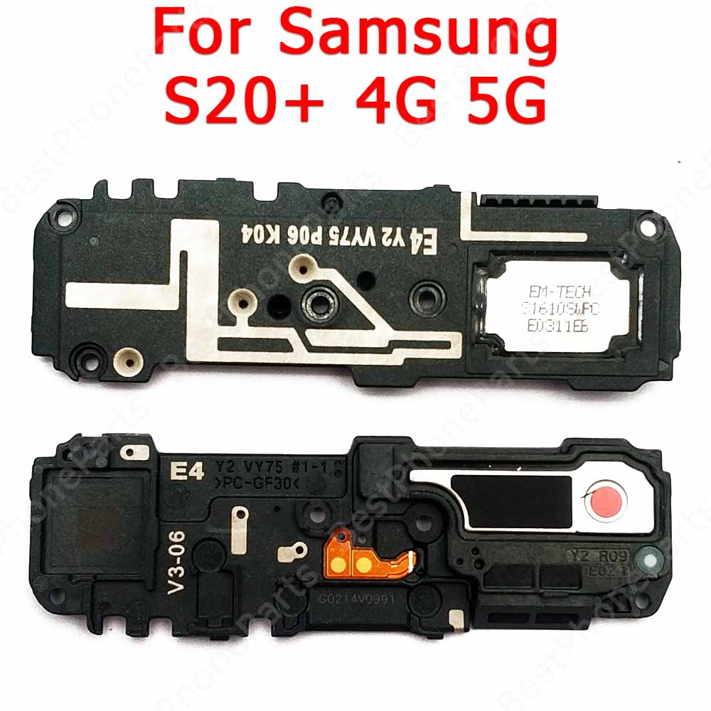 สำหรับ Samsung Galaxy S22 S21อัลตร้า S10ไลท์ S10e S20 PLUS FE 5G ลำโพงโมดูลเสียงกริ่งแผงลำโพงเสียงดัง