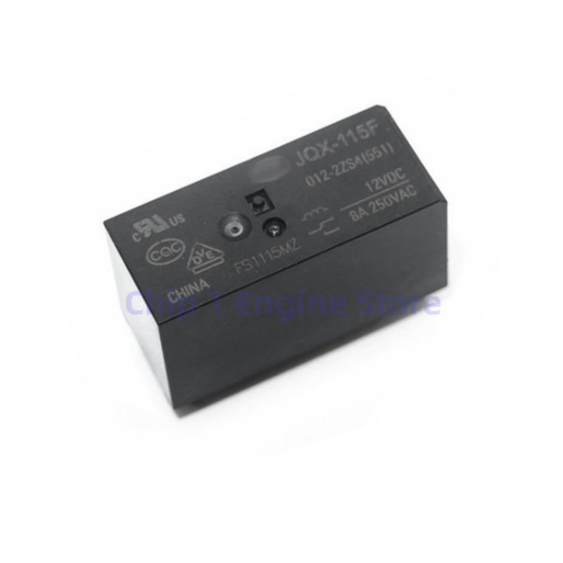 5pcs Original relais HF115F-005-2ZS4 HF115F-012-2ZS4 HF115F-024-2ZS4 8a 8-poliges Doppel-Open-Relais