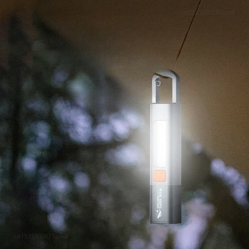  USB Charging LED Flashlight 3 Modes Portable Strong Light Zoom Torch Outdoor Camping Lamp Lantern Waterproof Flashlights