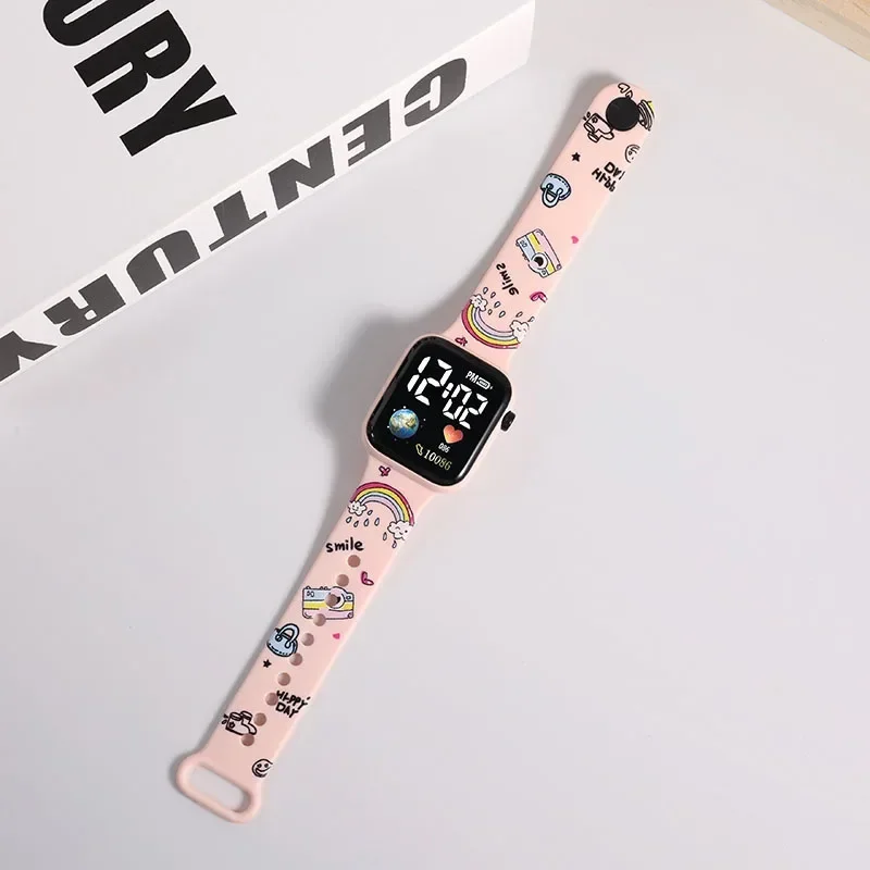 Nuevo likableStitch niños relojes niñas Reloj Inteligente Para Niños Niña Reloj Hello Kitty Reloj Digital mujeres RelógioInfantil