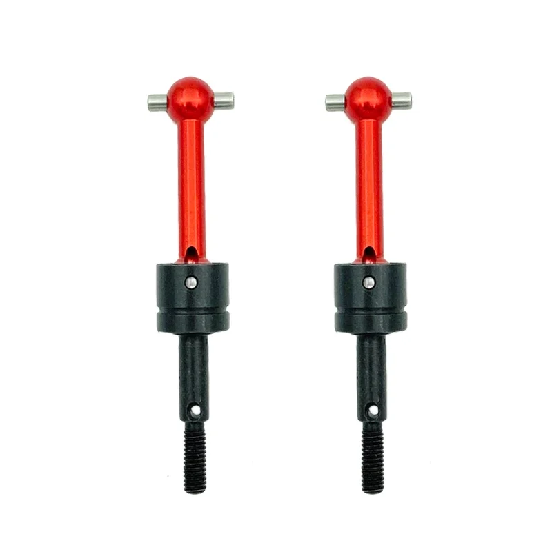 Eje de transmisión Universal de Metal CVD para coche teledirigido, piezas de mejora de coche teledirigido 1/10 Tamiya TT-01 TT01 TT-02 TT02 TA04 53792