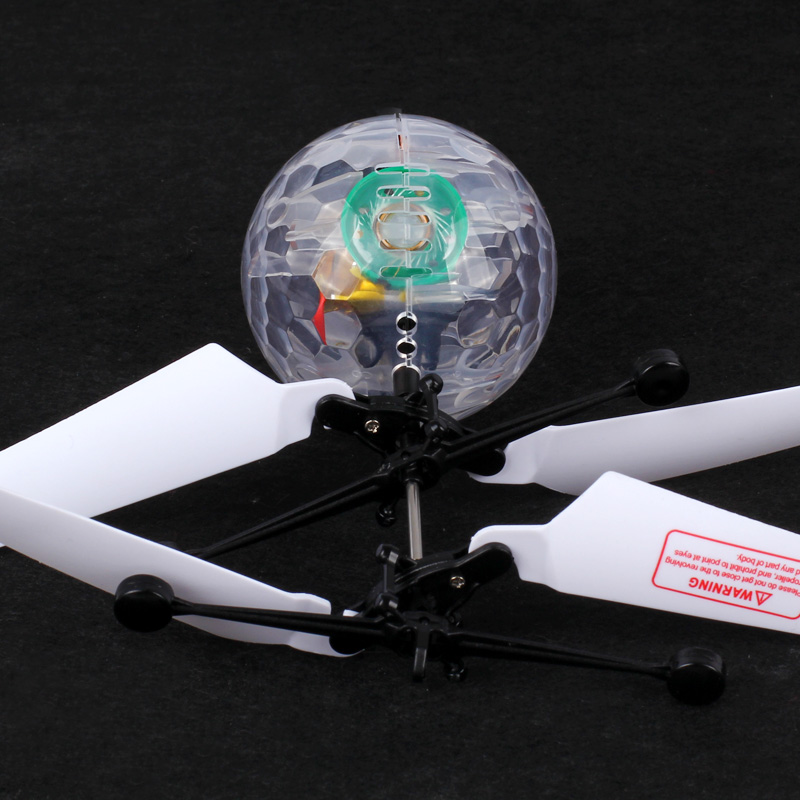 Bunte Mini Shinning LED Drone Licht Kristall Ball Induktion Quadcopter Flugzeug Drone Fliegende Kugel Hubschrauber Kinder Spielzeug