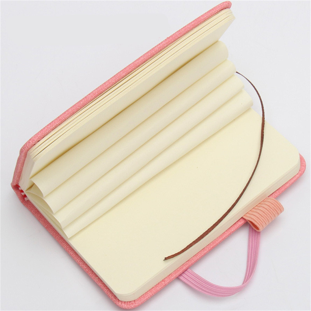 New A7 Mini Notebook Portable Pocket Blank Page Notepad Memo Diary Planner Agenda Note Book Office School Stationery Wholesale