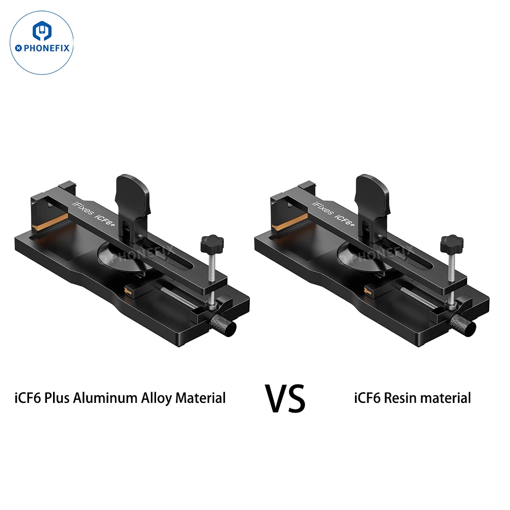 IFixes iCF6 Plus herramientas de abridor de pantalla de aleación de aluminio calentamiento libre con fuerte succión accesorio de eliminación de pantalla LCD ajustable