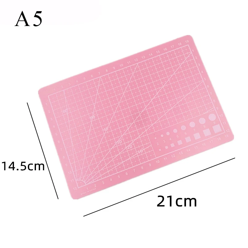 A5 A4 Desk Cutting Plate Portable Cutting Base for DIY Scrapbooking