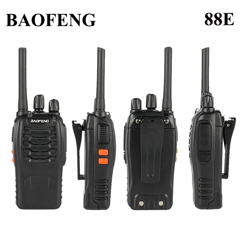 Baofeng BF-88E pmr Handheld Intercom Communicator Fern gespräch 16 Kanal Walkie Talkie 446MHz Home Hotel Radio