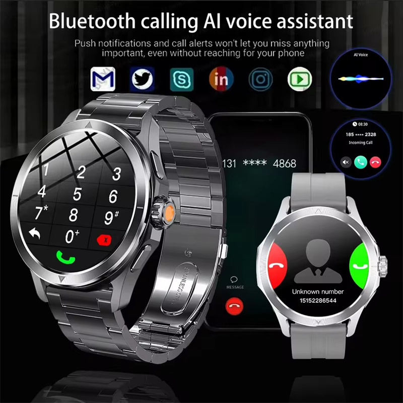 2025 New For Xiaomi S4 Ultra Smart Watch Men AMOLED Outdoor Sport NFC GPS Track Heart Rate Waterproof Bluetooth Call Smartwatch