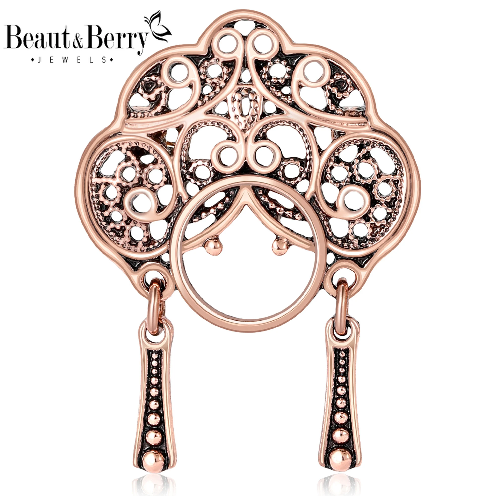 Beaut&Berry Broches de cara de moda para mujer, alfileres de personajes unisex, regalos de fiesta para amigos, accesorios de joyería para banquete