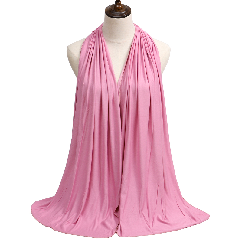 Camisa de algodão modal hijab cachecol longo xale muçulmano liso macio turbante gravata cabeça envoltórios para mulheres áfrica bandana 170x60cm