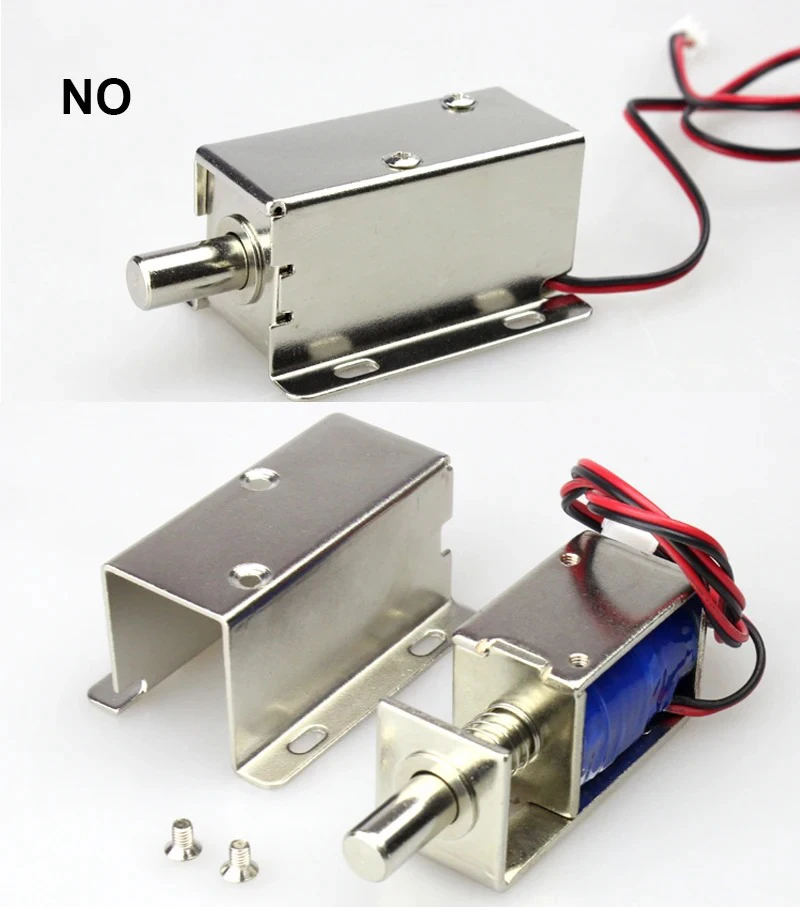 12 V または 24 V DC ミニ電気金属小さなボルトロック磁気引き出しロッカーキャビネット