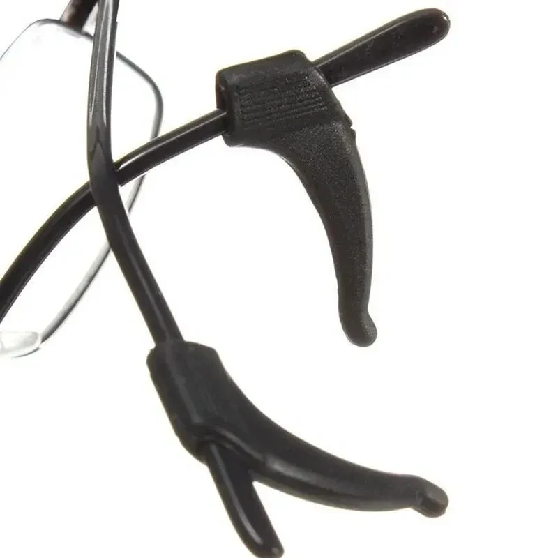 5 คู่/ล็อตแว่นตา Anti SLIP ซิลิโคนหู Hook Fixation สําหรับแว่นตาแว่นตากันแดด Anti Fall Hook Anti SLIP Sleeve