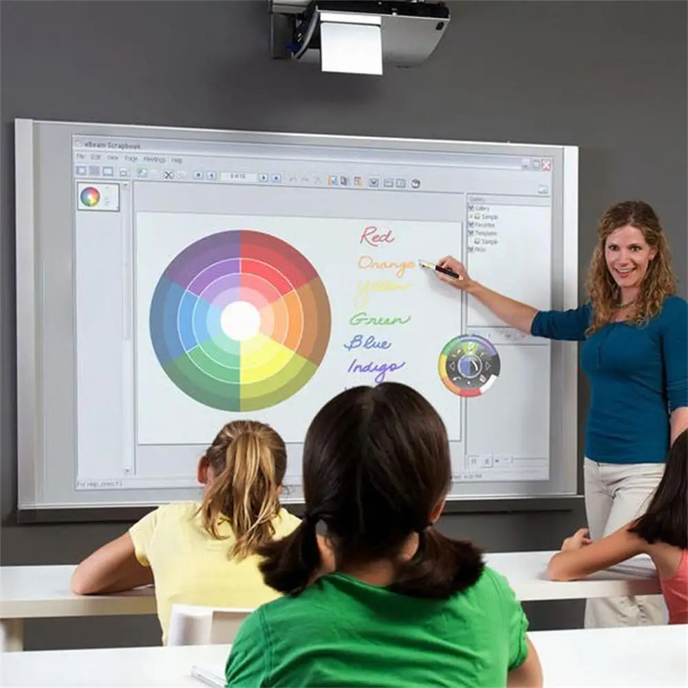 Cool Electronic Multi ปากกา Writing Digital ห้องเรียนเสมือนจริง Interactive Whiteboard สมาร์ทสำหรับนิทรรศการการศึกษาสัมมนา