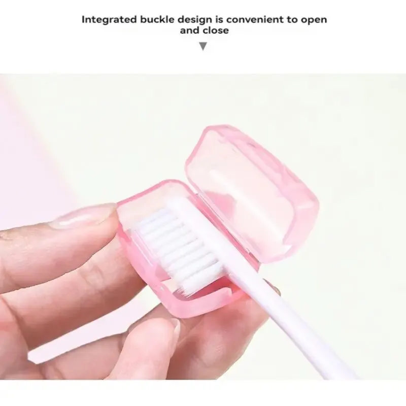 Funda para cepillo de dientes portátil, funda protectora para cepillo de dientes portátil de viaje, funda a prueba de polvo para exteriores, funda portátil para cepillo de dientes de viaje, 5 uds.